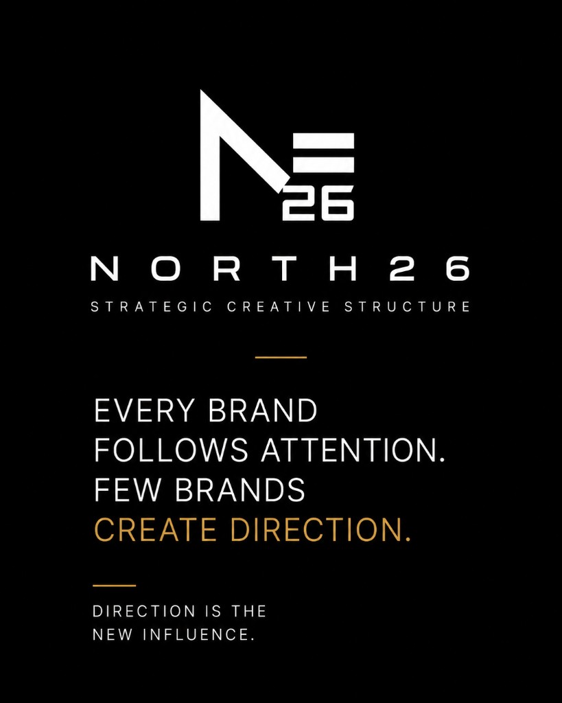 North 26 — Every brand follows attention, few brands create direction